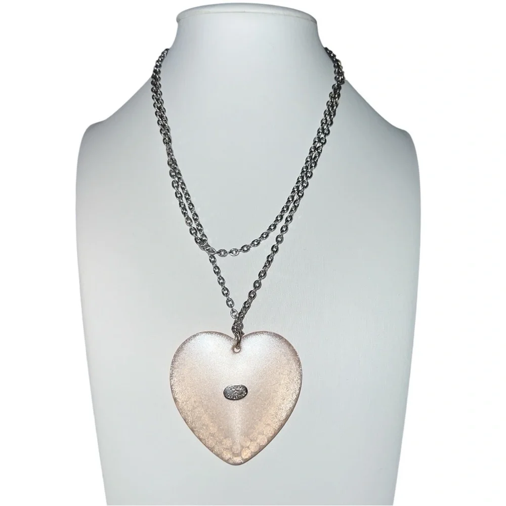 Tarina 🌸Tarantino 🌸 Swarovski Heart Long Chain Necklace 🌸 - Picture 3 of 11